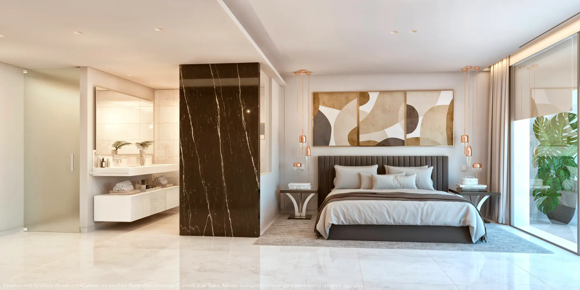 Ein beispielhaftes Schlafzimmer